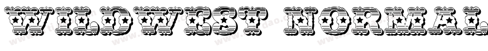 WildWest-Normal Italic字体转换